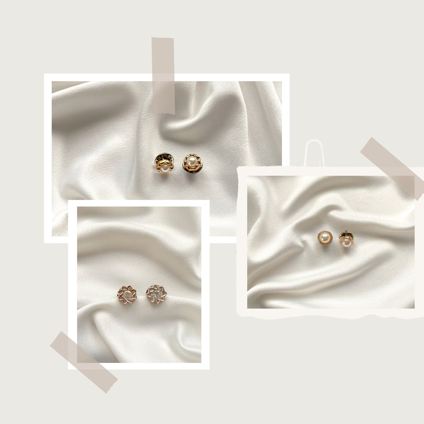 Set Pin Ambra (6 buc.)