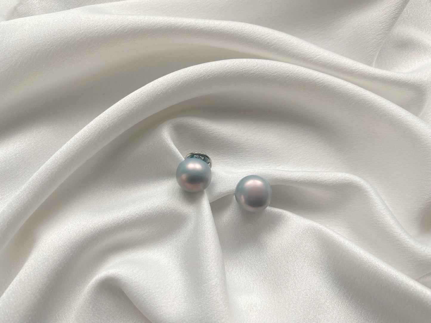 Pin Pearl bleu - 1 set (2 buc.)