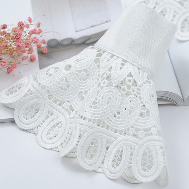 Manșete detașabile Crochet - 1 pereche (2 buc.)